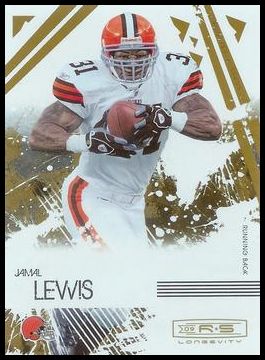 2009 Donruss Rookies and Stars Longevity Jamal Lewis